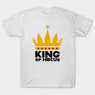 King Of HBCUs Gold/Black Logo Tee T-Shirt